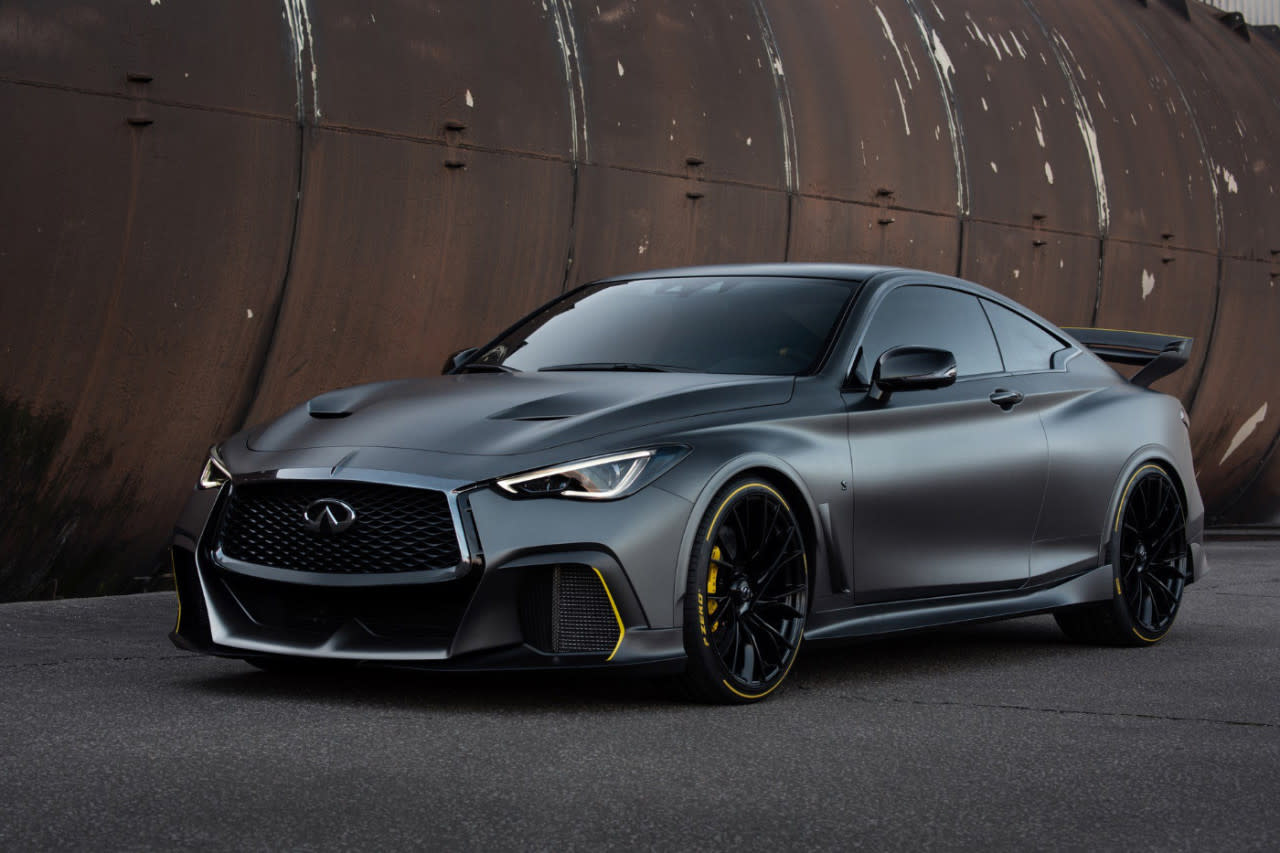 F1 等級房車 Infiniti 油電混合 Project Black S 概念車發佈