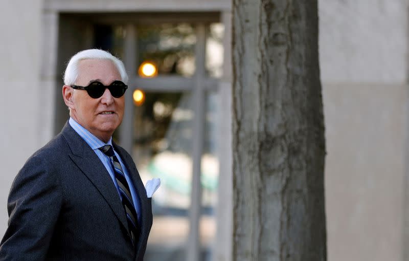 Trump adviser Roger Stone loses bid to delay sentencing hearing