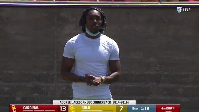 Adoree' Jackson on USC Head Coach Clay Helton's character: 'He's a man of his word'