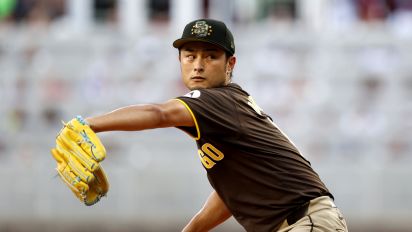 Getty Images - ATLANTA, GA - MAY 19: San Diego Padres starting pitcher Yu Darvish #11 delivers a pitch during the MLB game between the San Diego Padres and the Atlanta Braves on May 19, 2024 at TRUIST Park in Atlanta, GA. (Photo by Jeff Robinson/Icon Sportswire via Getty Images)