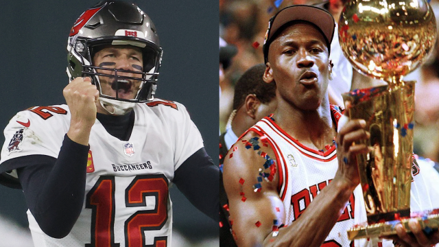 Would a seventh Super Bowl title move Tom Brady past Michael Jordan as the GOAT of GOATs?