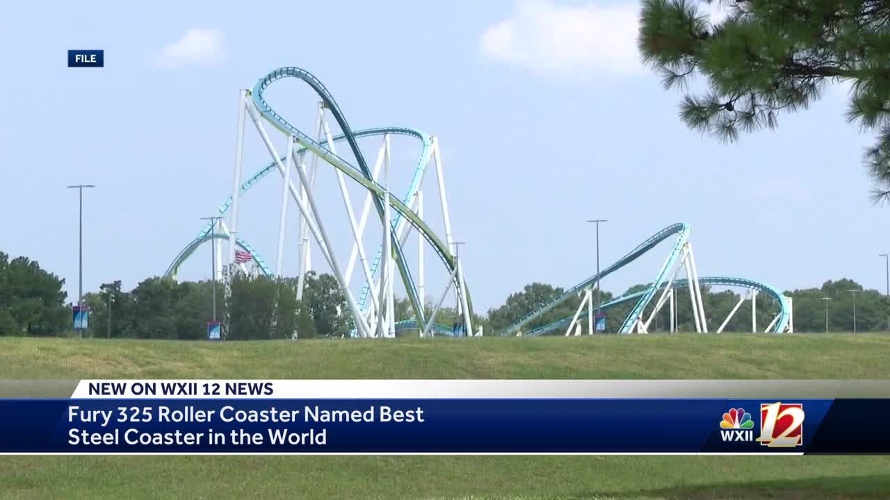 Carowinds roller coaster named Best Steel Coaster in the world