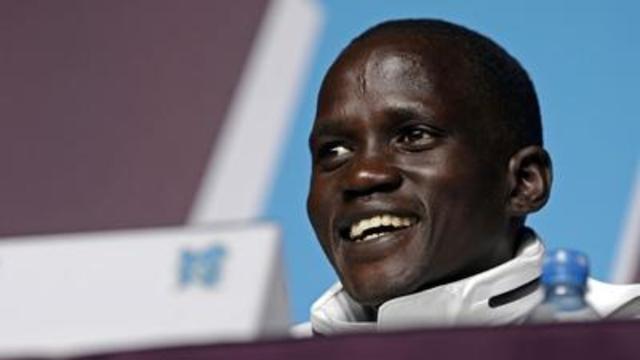 South Sudanese running Olympic marathon
