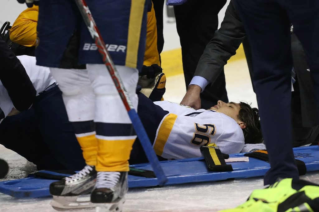 broken leg nhl