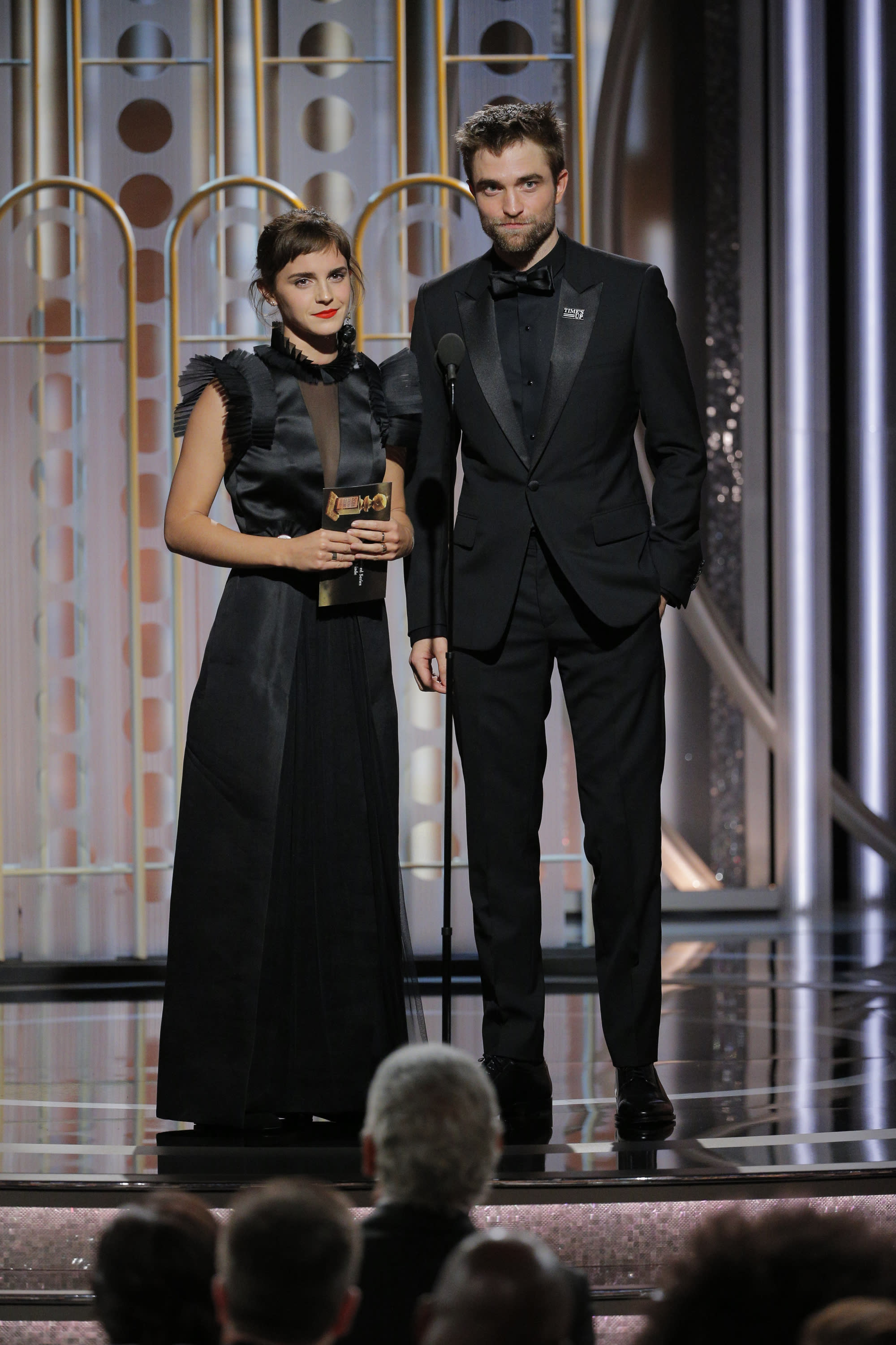 Emma Watson And Robert Pattinson Reunited At The Golden