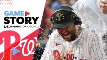 Clemens sends it to extras; Harper, Phillies win walk-off in 10th inning over Nationals