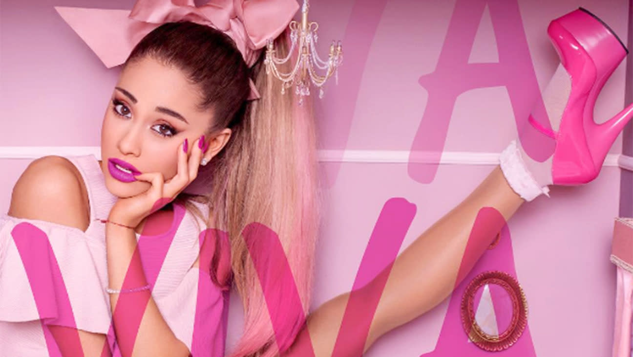 Style Notes: Ariana Grande Lands Hot Pink MAC Campaign ...