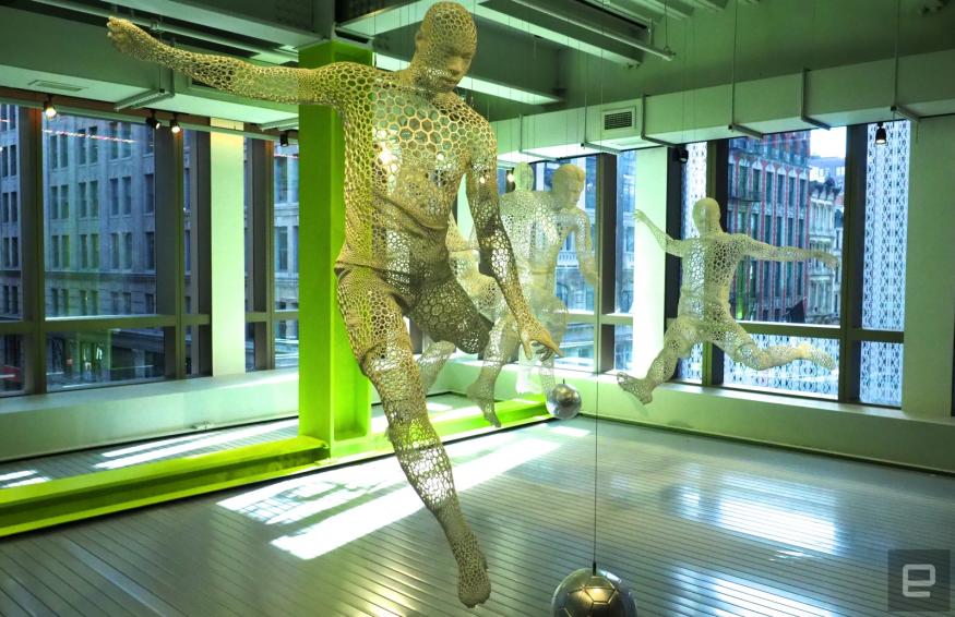 Nike's new store in New York City is loaded with tech