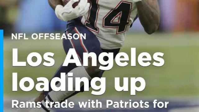 Rams continue to load up, trade Patriots for receiver Brandin Cooks