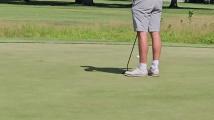 WATCH: Faith Christian senior Sam Peter birdies long putt, wins IHSAA Sectional title.