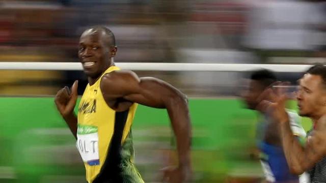 Usain Bolt on whether John Ross could beat him in a race: 'No chance.'