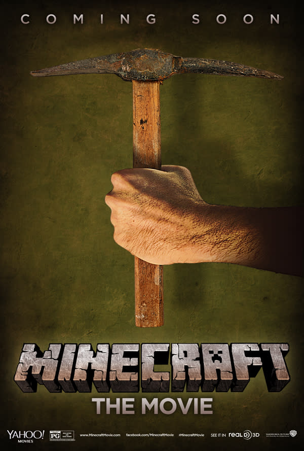 Resultado de imagen para poster minecraft MOVIE