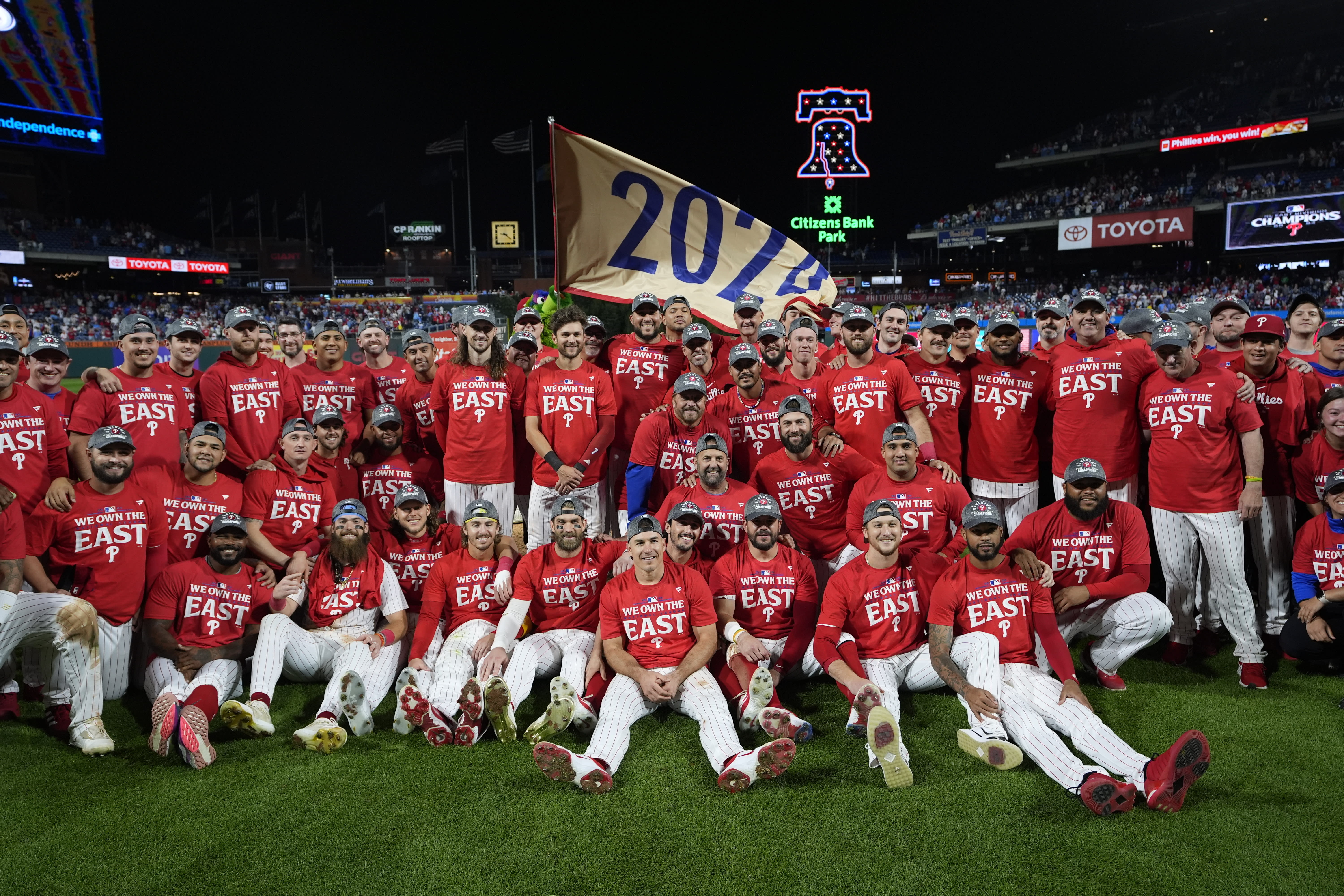 With NL East title secured, the Philadelphia Phillies understand the assignment: World Series trophy