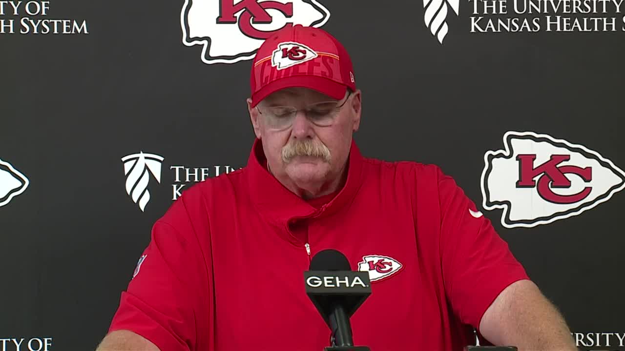 KC Chiefs coach Andy Reid gives update on his health