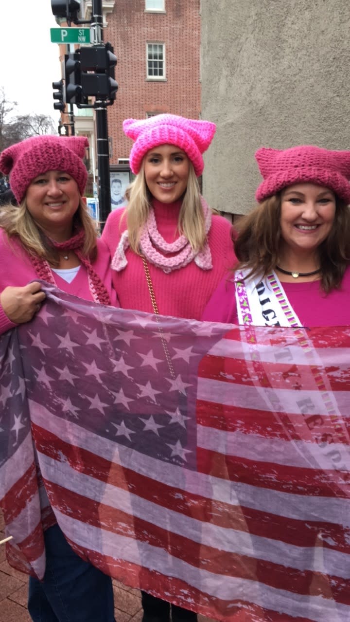 Pink Pussy Hats Unite Millions At Womens Marches Around The World 4367