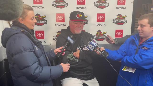 Matt LeCroy is excited for his third season as the Rochester Red Wings manager