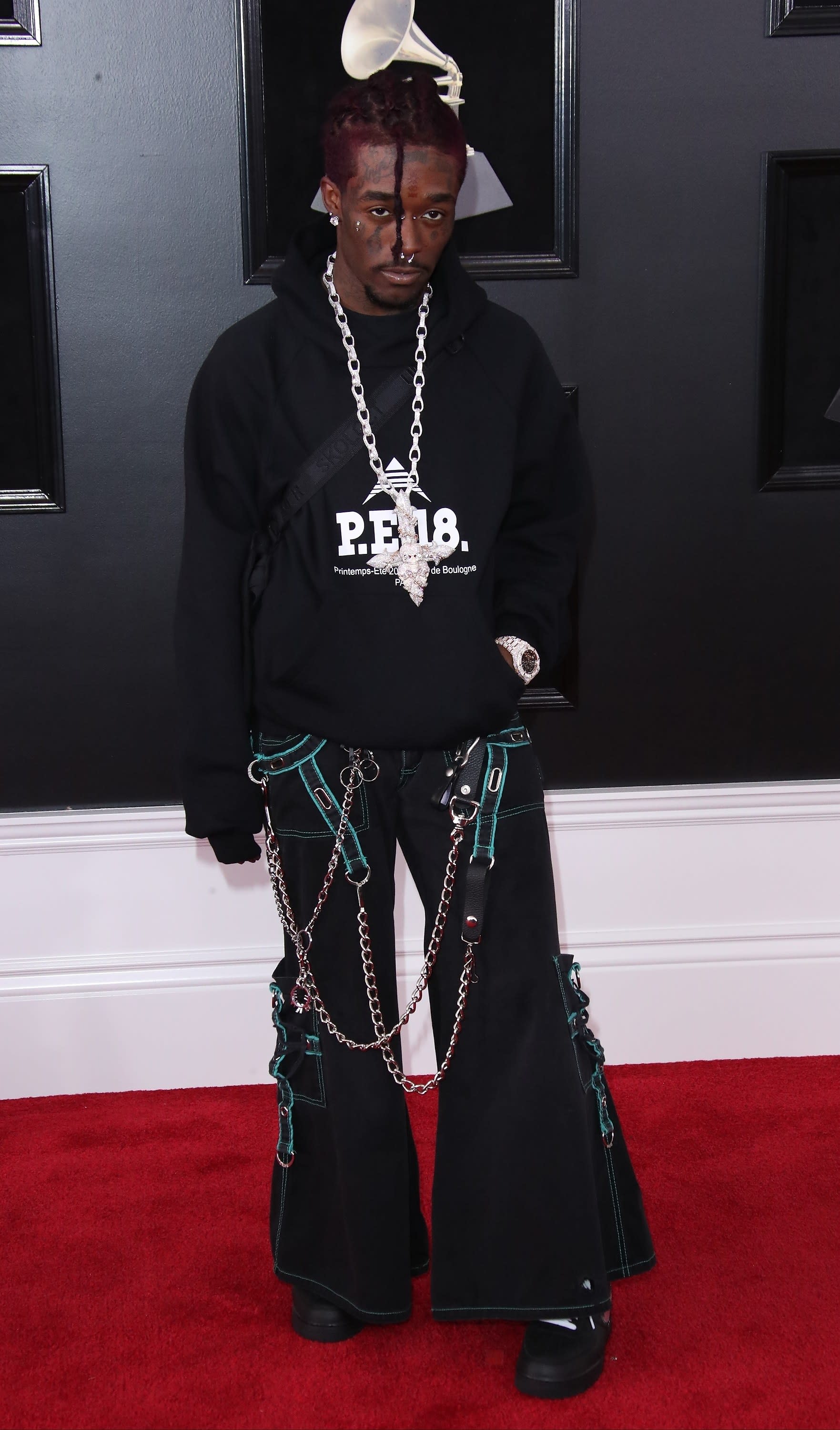 Lil Uzi Vert Embraced His Inner Ashton Kutcher And Wore A Von Dutch Outfit 