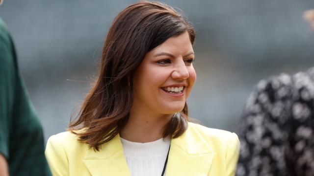 A's announcer Jenny Cavnar on balancing motherhood, career: ‘This idea of being a supermom is a joke'