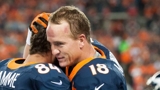 RADIO: Broncos' Jacob Tamme details Peyton's special night