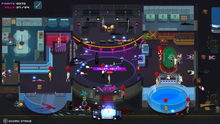 A light-hearted game of mass murder in 'Party Hard'