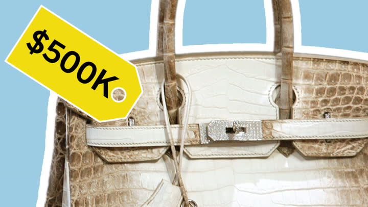 The iconic Hermés Birkin handbag that costs north of $10,000 was