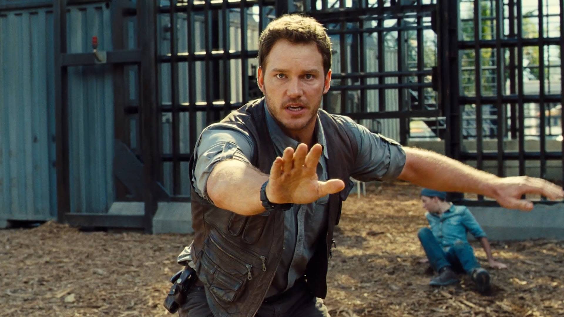 Jurassic World Clip Owen Rescues A Worker Video