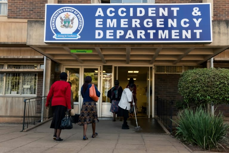 Since the early 1990s, the public health system has steadily deteriorated, whereas before, people came from overseas to be treated in Zimbabwe (AFP Photo/Jekesai NJIKIZANA)