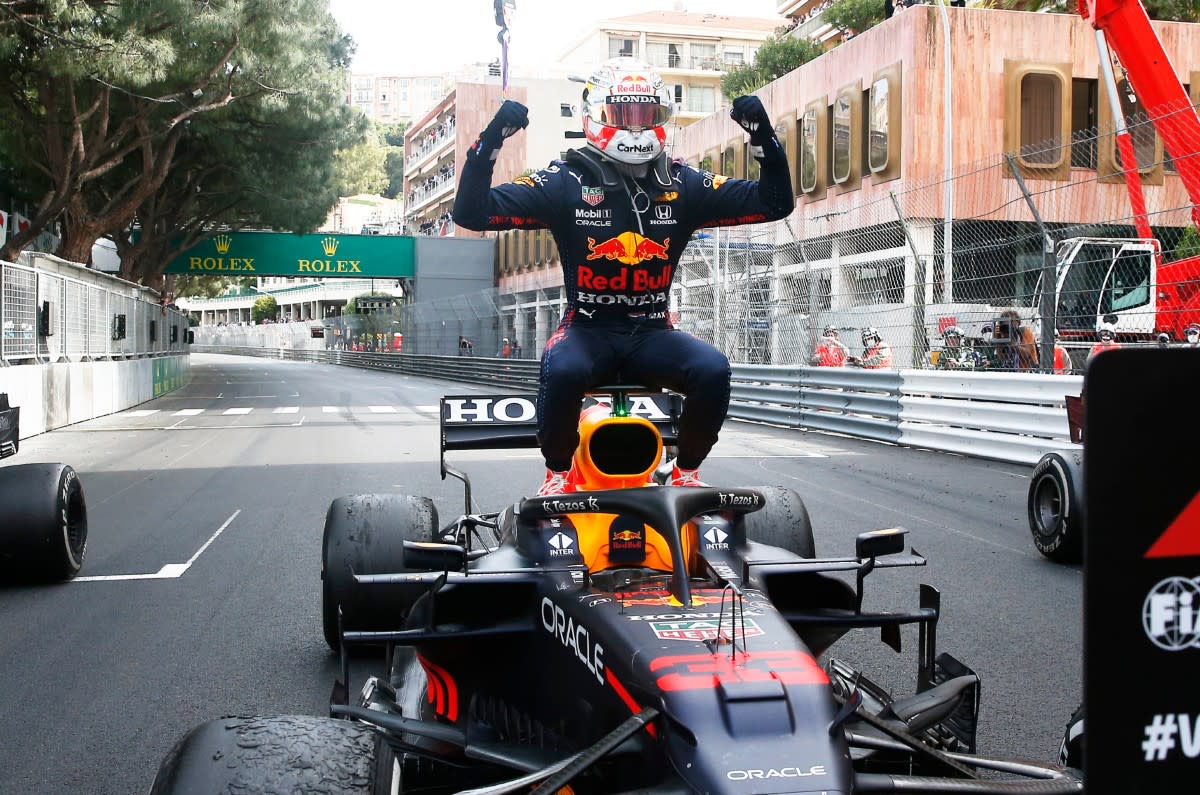 2021 F1: Verstappen wins Monaco GP with Leclerc unable to ...