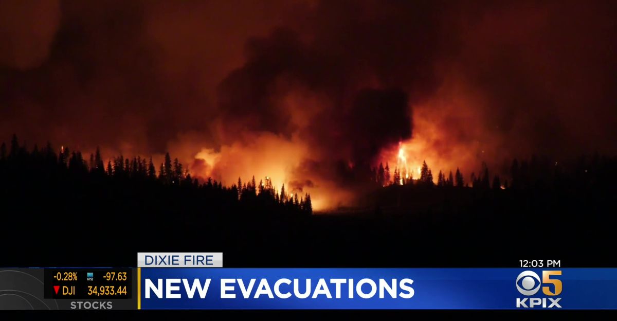 dixie fire update containment