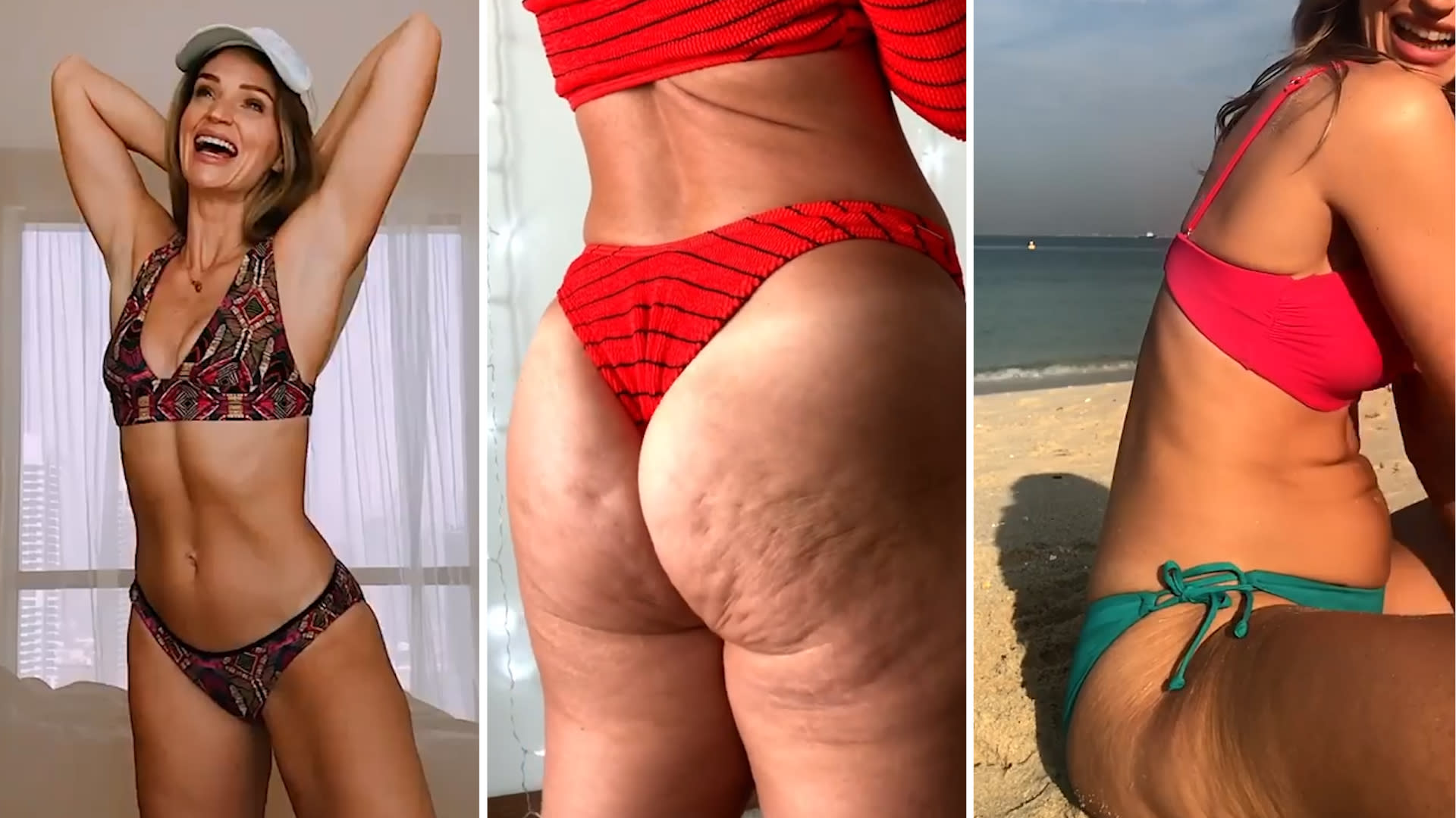 Fitness influencer hailed for body positive 'Instagram vs reality' post -  Daily Star