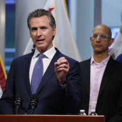 California governor: Most schools won't reopen this spring