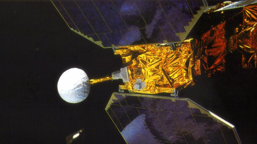 NASA Earth Radiation Budget Satellite