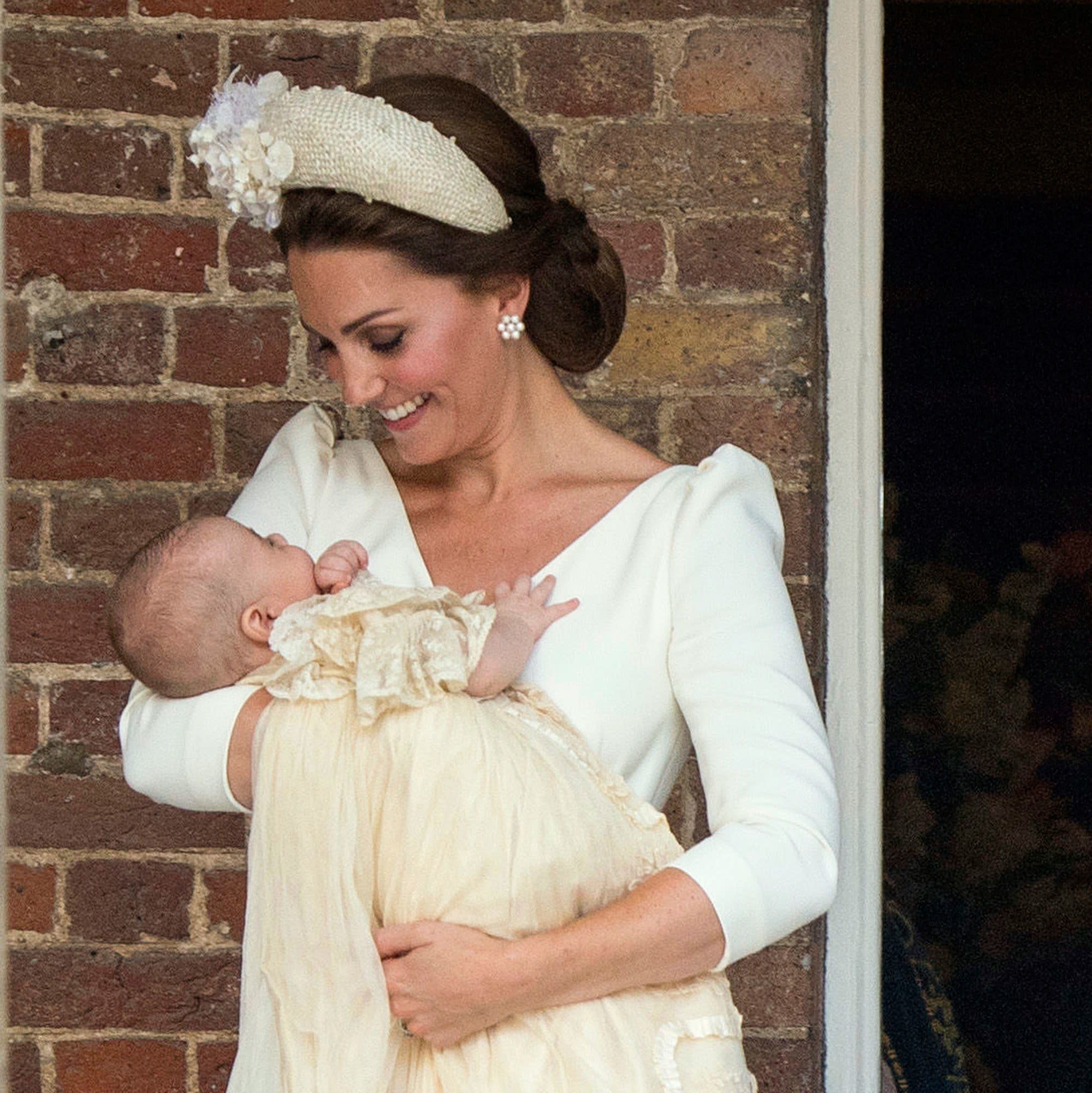 Kate Middleton Wears Alexander Mcqueen For Prince Louis’s Christening