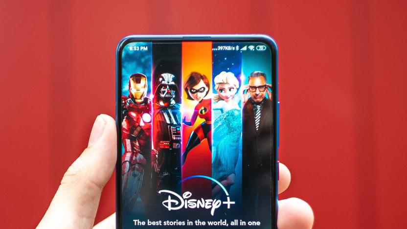 Disney+ on Android phone