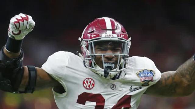 Alabama OLB Terrell Lewis suffers torn ACL