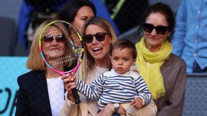 
Rafael Nadal's son steals the show with adorable reaction at first courtside appearance