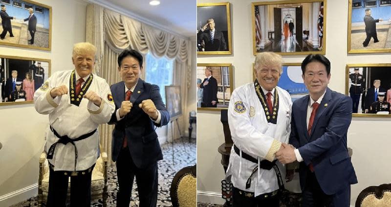 Donald Trump awarded honorary ninth-degree taekwondo black belt — now outranks C..