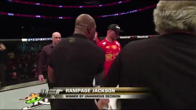 UFC 186: Rampage Jackson Octagon Interview