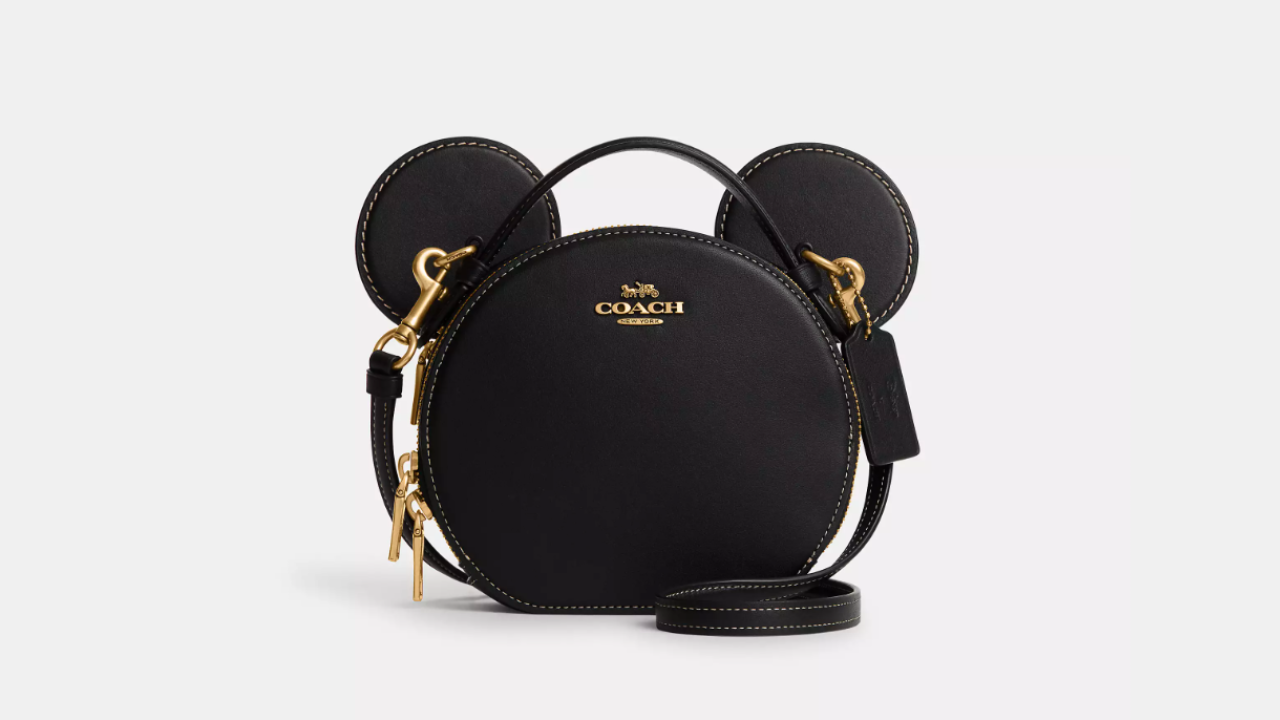 Disney x Coach Mini Bennett in Black Smooth Leather with Mickey Mouse –  Essex Fashion House