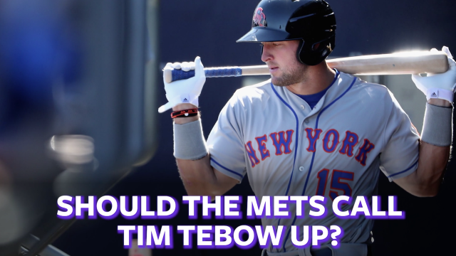 Should the Mets call Tim Tebow up?