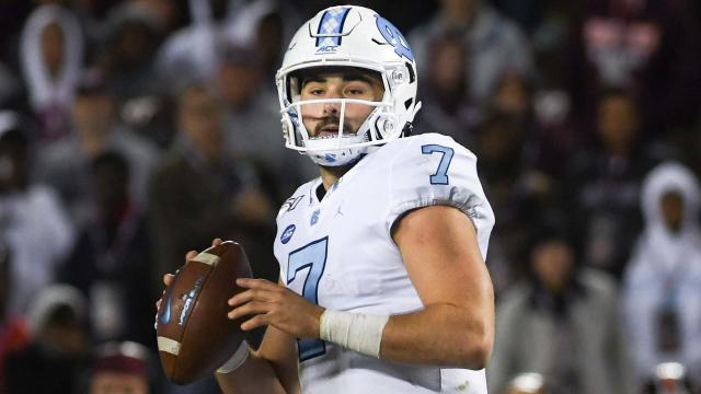 Fantasy NCAAF Pickups - Leaning on North Carolina's Sam Howell should help vs. Mercer