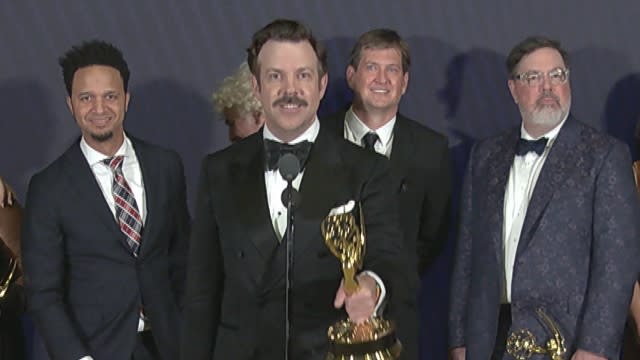 Backstage at the Emmys