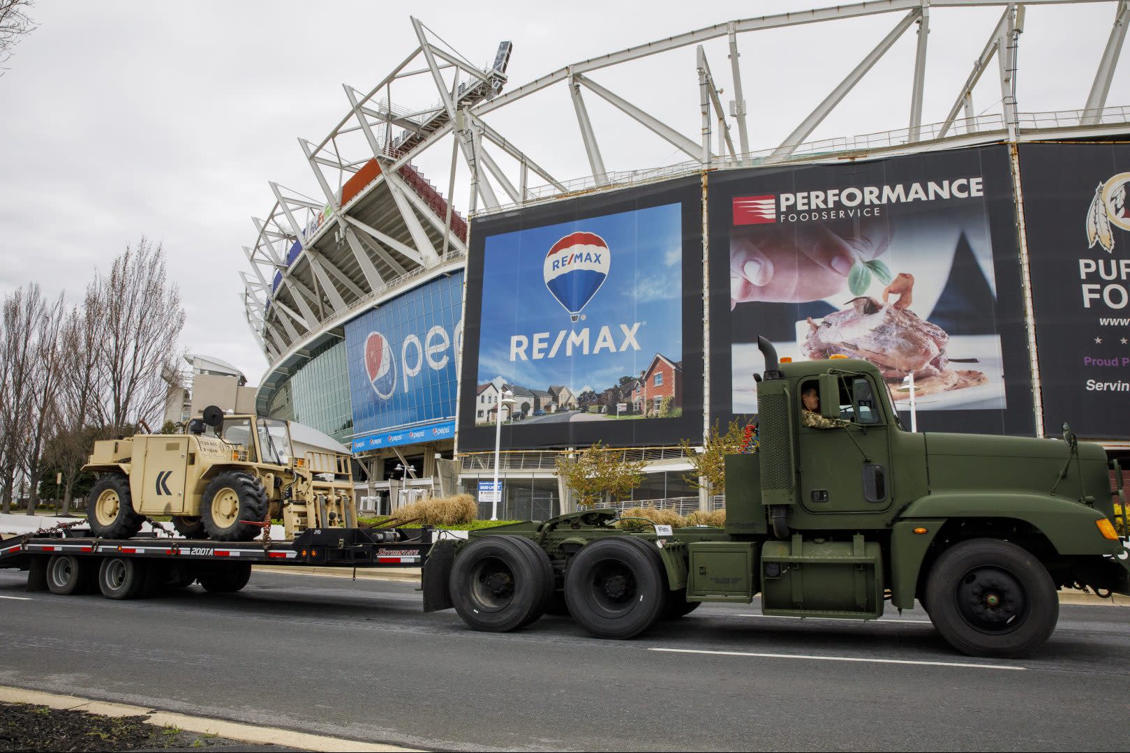 FedEx Field parking lot being readied for COVID-19 testing site