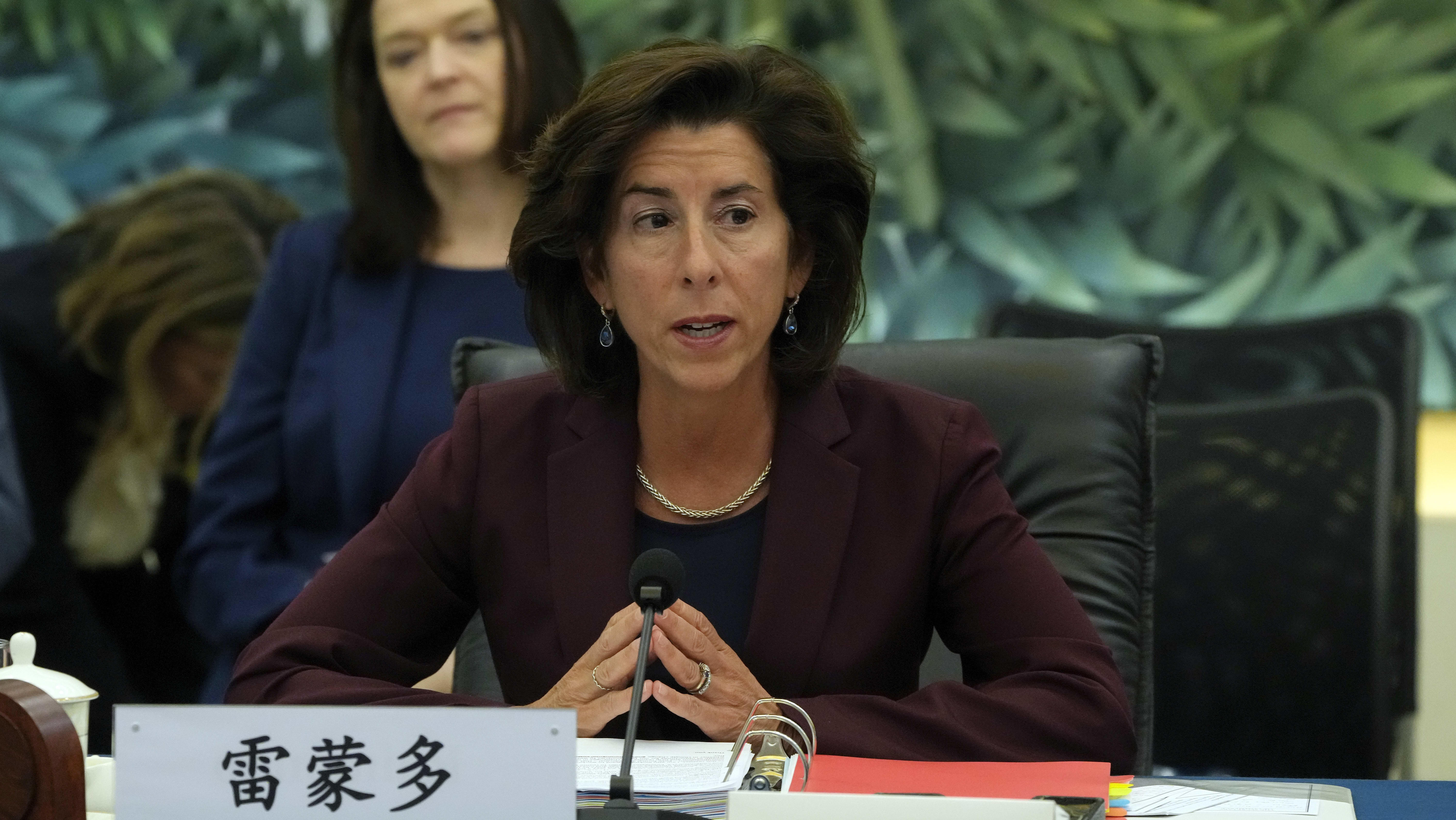 US commerce secretary warns China will be 'uninvestable' without action on  raids, fines