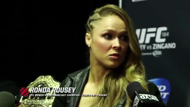 UFC 184: Media Day Highlights