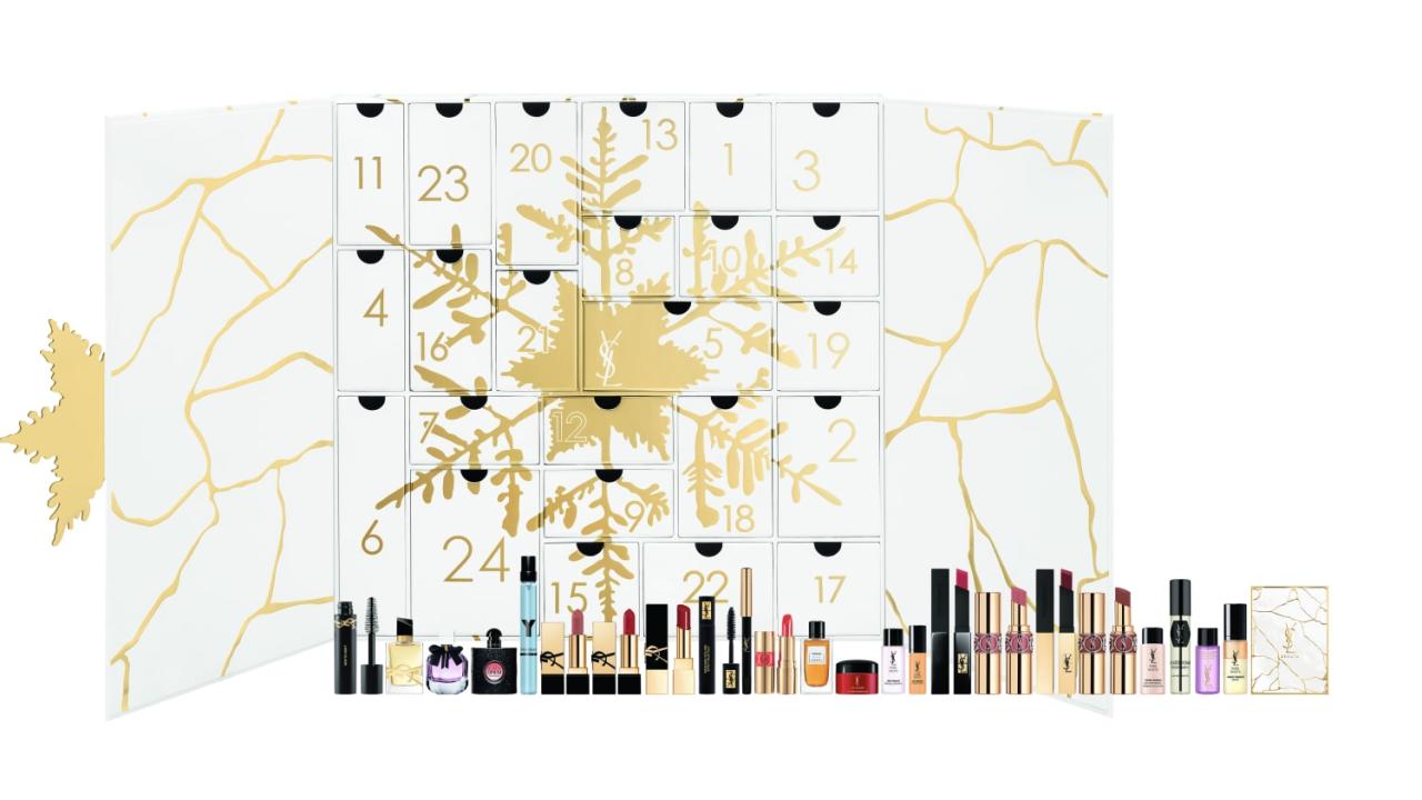 YSL Beauty Advent Calendar 2021 Contents Reveal!