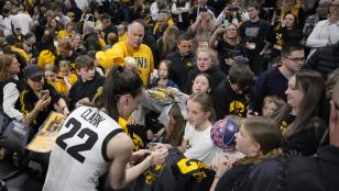 Caitlin Clark mania in full swing as Iowa readies for Sweet 16 showdown with Colorado