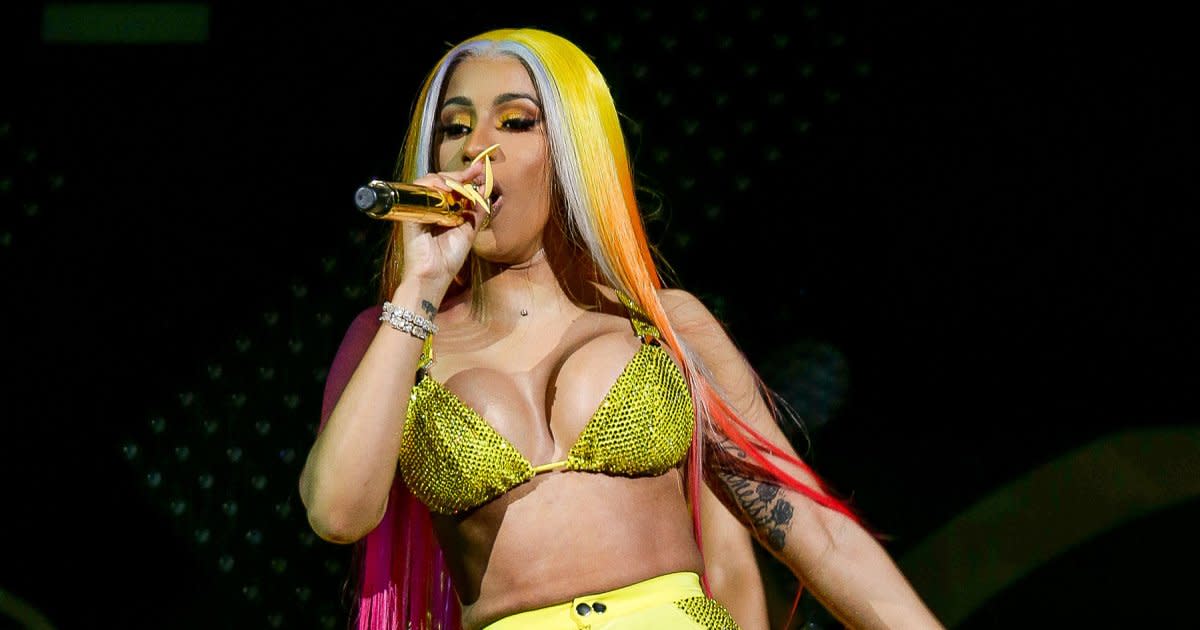 Cardi B Performs 'Press' for First Time at Summer Jam.