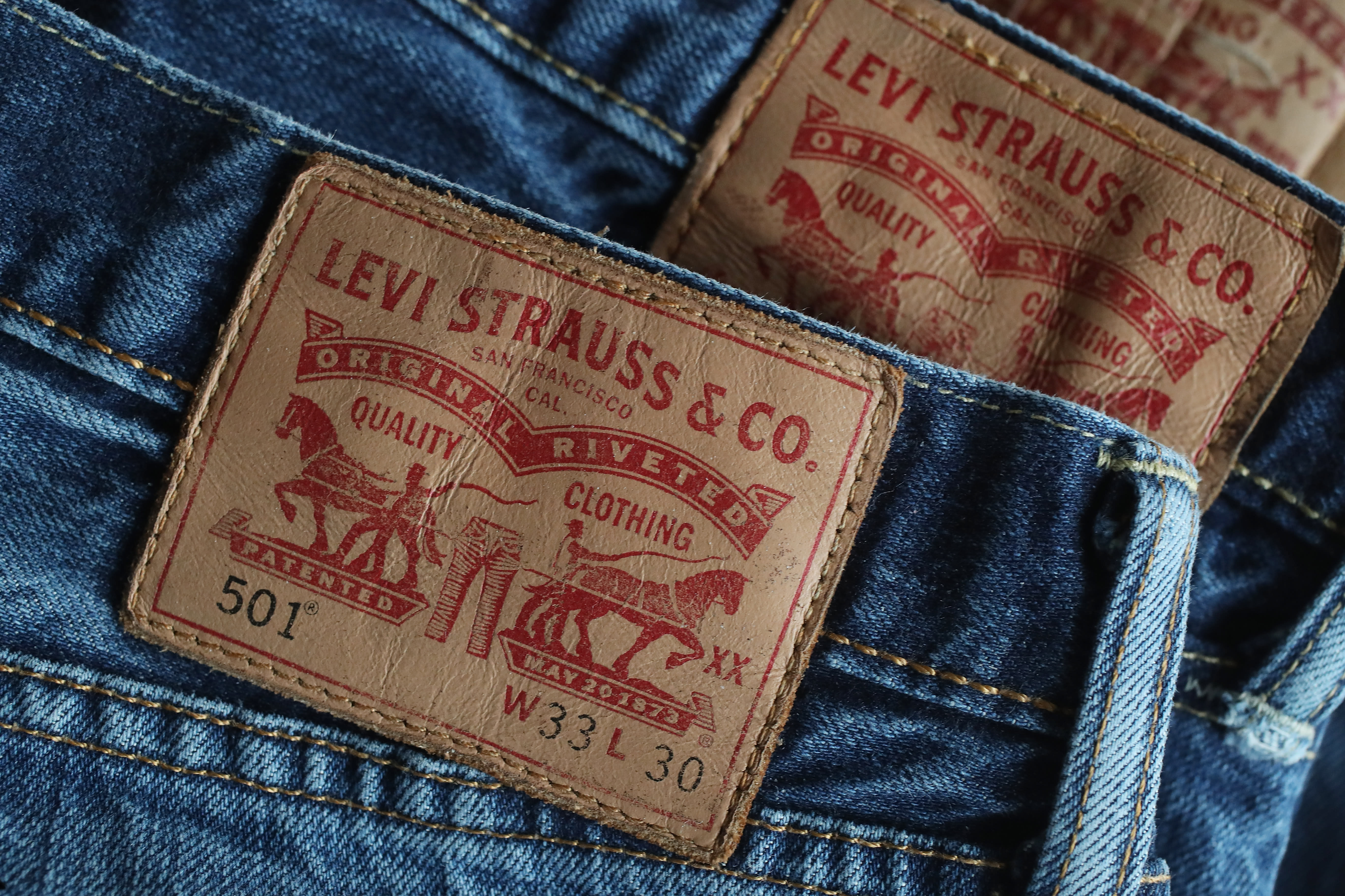 levis cardboard patch