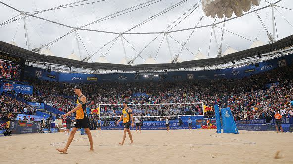 Beach volleyball world championships moved from 2021 to 2022